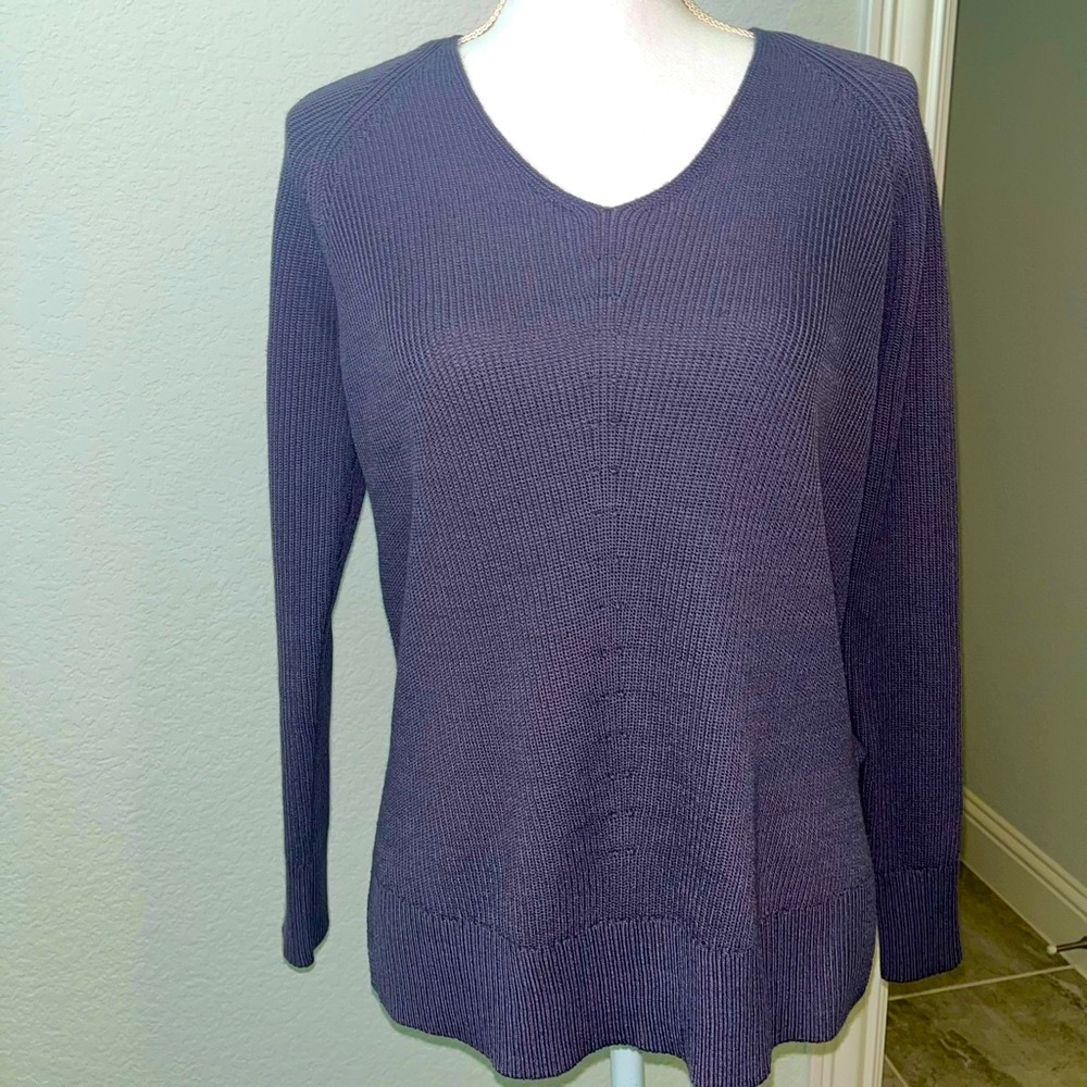 Athleta Hanover V-neck Sweater